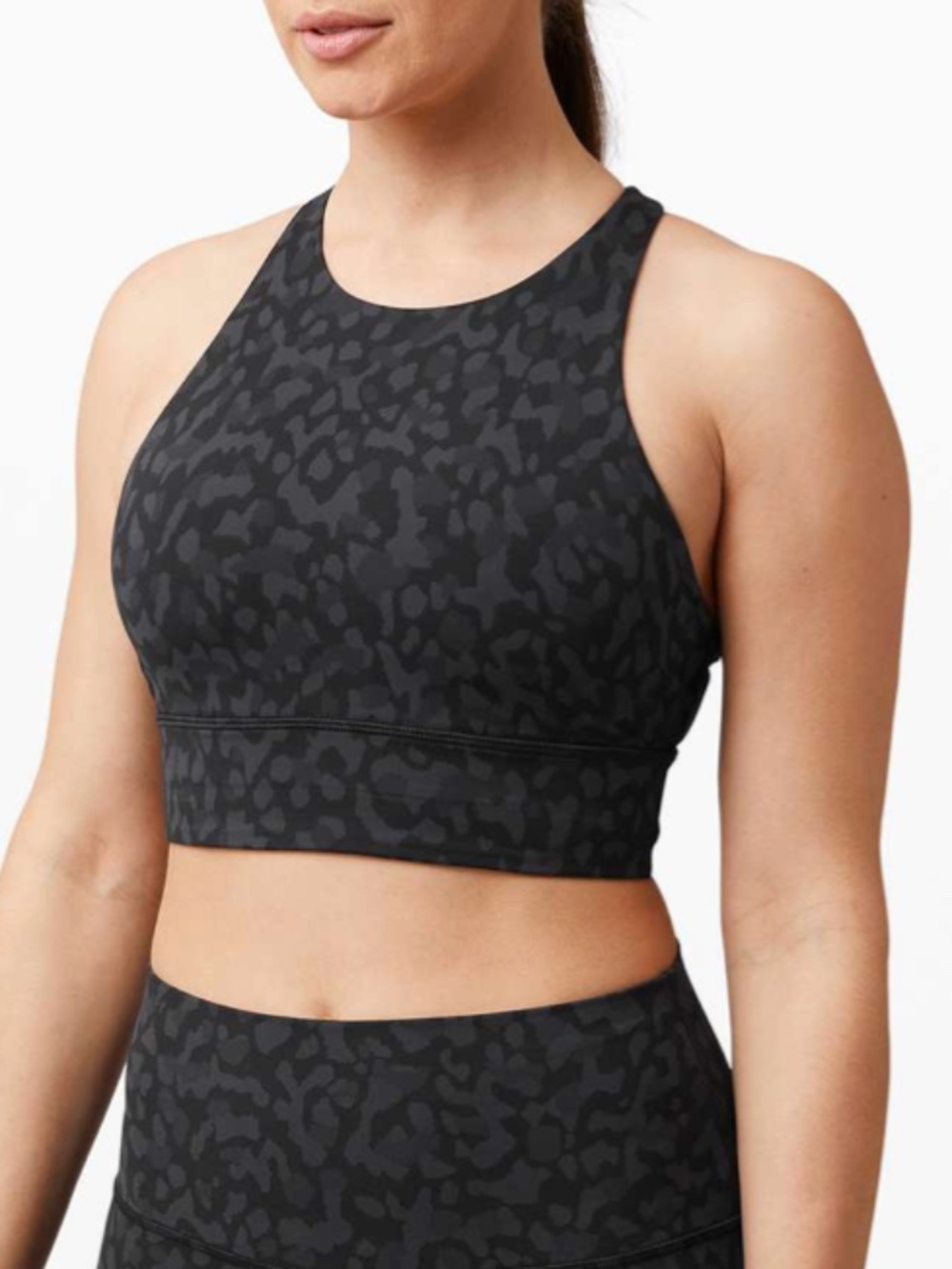 Lululemon Energy Bra High Neck Long Line *Medium Support B-D